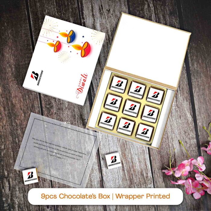 Custom Logo Chocolates for Diwali Corporate Events