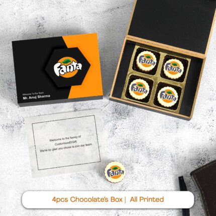 Custom Print Logo Chocolates for Corporate Gifting