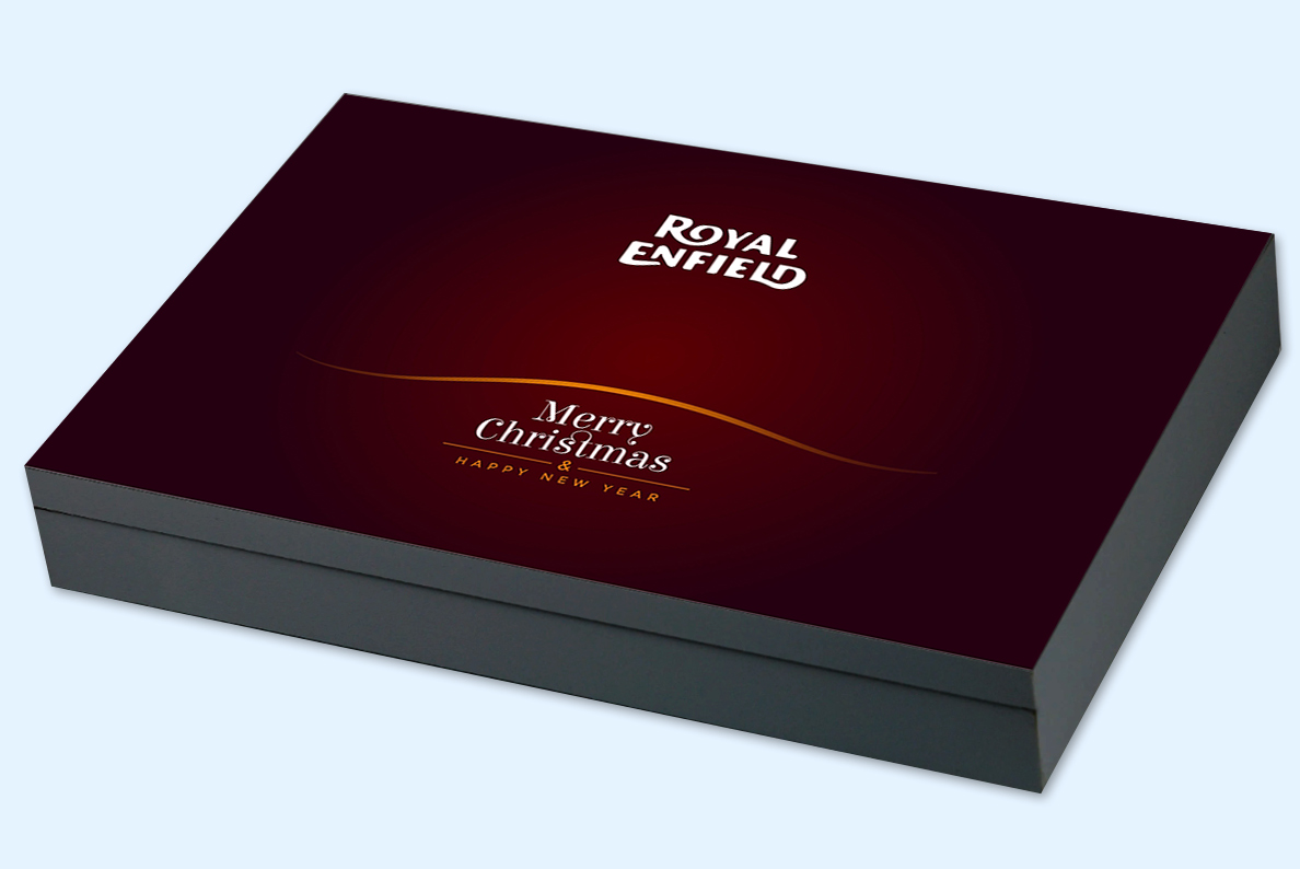 Customised chocolate gift corporate for christmas